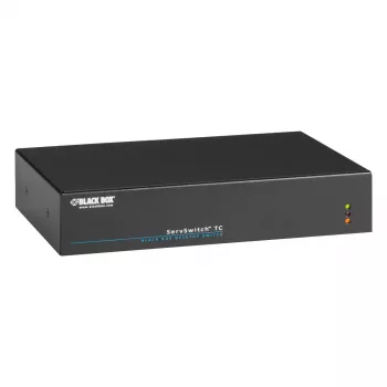 KVM slēdzis Melns Box ACX1004A-HID2 USB tastatūras pelei melns