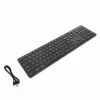 Targus AKB874NO Klaviatūra Universāla USB QWERTY Nordic Melna Pilnizmēra 104 taustiņi