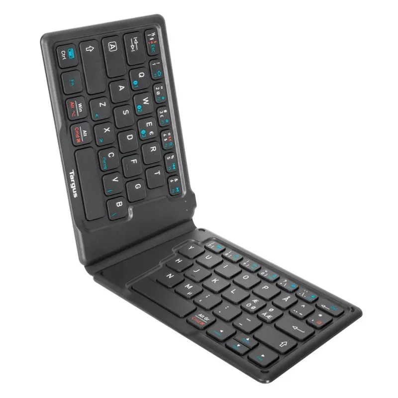 Mini Bluetooth tastatūra TARGUS AKF003NO QWERTY Nordic Melns Universal