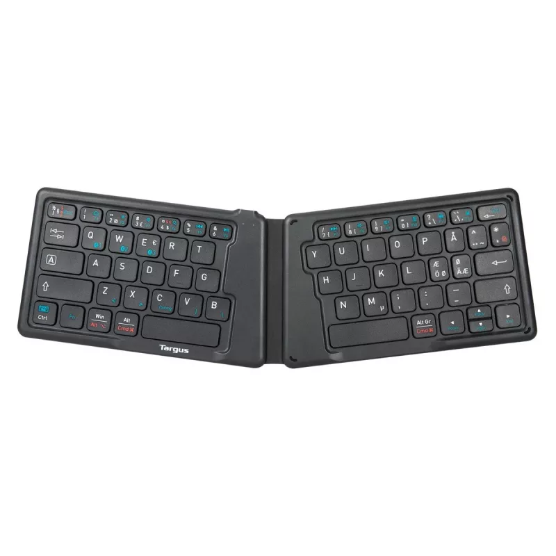 Mini Bluetooth tastatūra TARGUS AKF003NO QWERTY Nordic Melns Universal