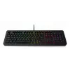 Vadu spēļu klaviatūra Lenovo K310 — pilna izmēra 100%, USB, US angļu valoda, RGB fona apgaismojums, melna, 1,8 m kabelis