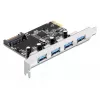 Iekšējais USB 3.2 Gen 1 adapteris DeLOCK 89297