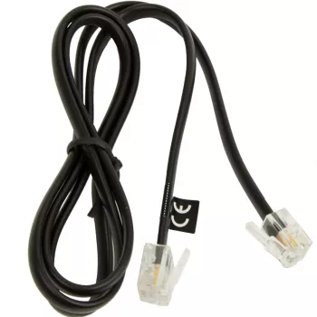 Jabra 8800-00-101 telefona kabelis Melns