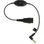 Mobilais QD uz 3,5 mm adapteris Jabra LINK 8800-00-103