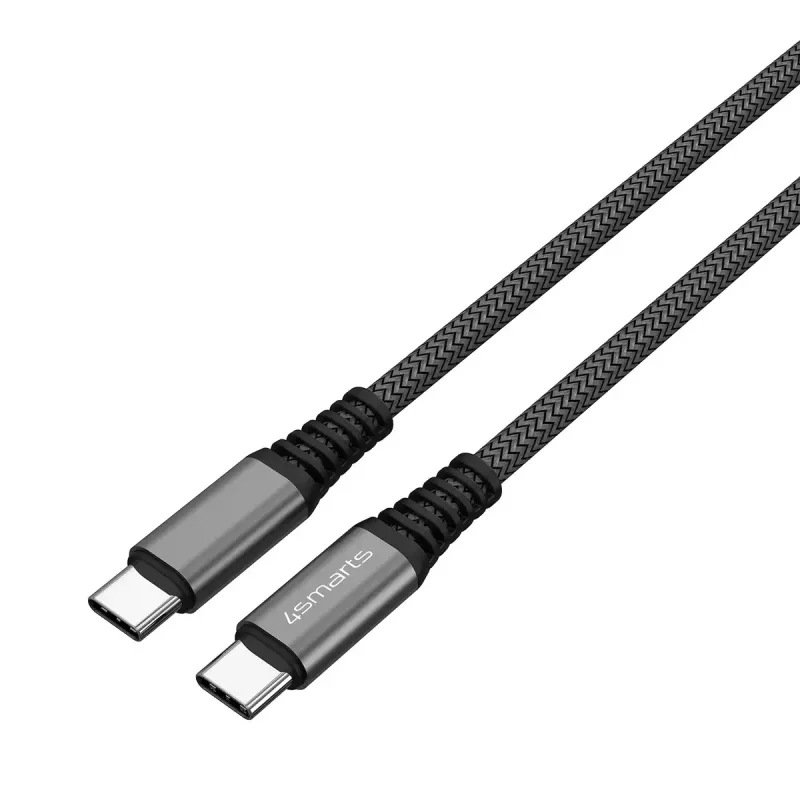 USB kabelis 4smarts 456267 3m USB C melns 0,48 Gbit/s