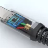 USB kabelis 4smarts 456267 3m USB C melns 0,48 Gbit/s
