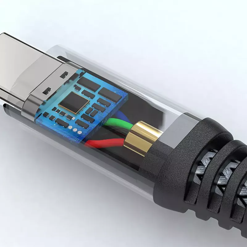 USB kabelis 4smarts 456267 3m USB C melns 0,48 Gbit/s