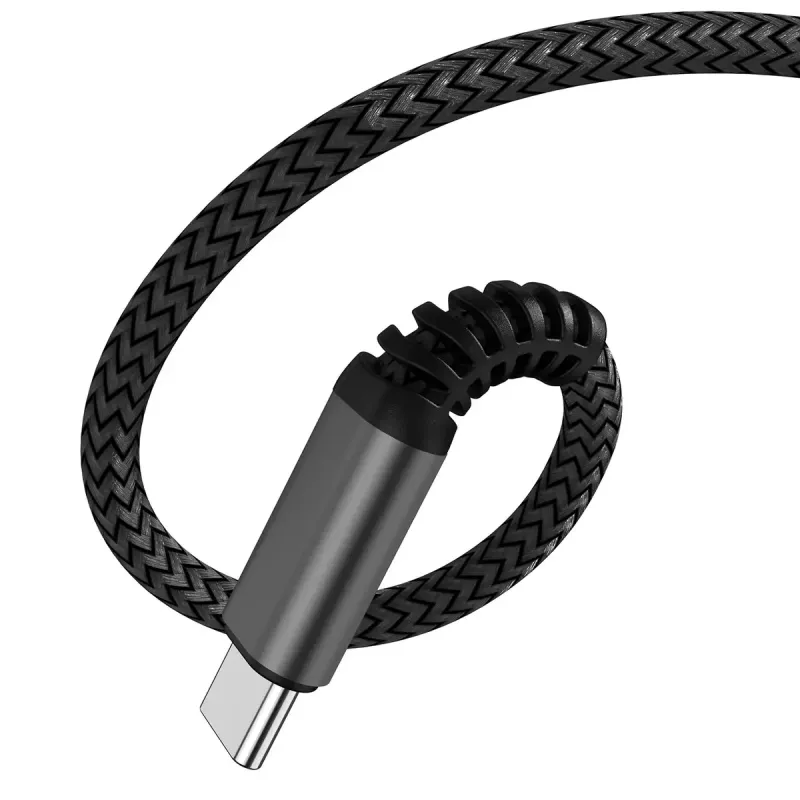 USB kabelis 4smarts 456267 3m USB C melns 0,48 Gbit/s