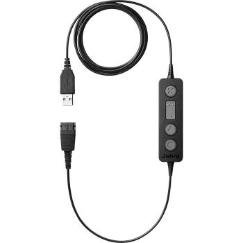 USB adapteris Jabra Link 260 MS no GN Audio Germany, melns — USB savienojamība austiņām