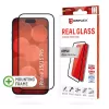 Displex Pilna Pārklājuma Ekrāna Aizsargs (10H) Apple iPhone 15/15 Pro, Eco Montāžas Rāmis, Pilns Pārklājums