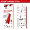 Displex Pilna Pārklājuma Ekrāna Aizsargs (10H) Apple iPhone 15/15 Pro, Eco Montāžas Rāmis, Pilns Pārklājums