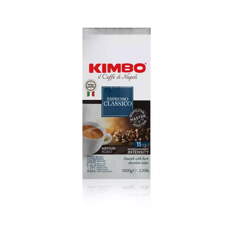 Kafijas pupiņas KIMBO 014089 Espresso Classico 1 kg vidēji grauzdēta
