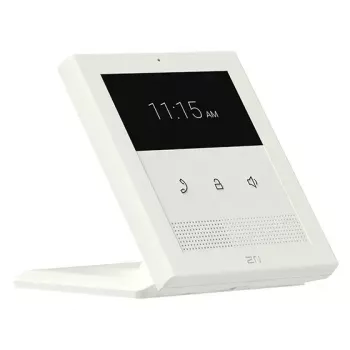 Video domofona iekštelpu bloks 2N Clip 10,9 cm (4,3 collu) LCD, 480×272, skārienjūtīgs, Balts, Gigabit Ethernet, DC/PoE