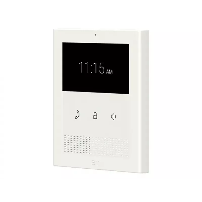 Video domofona iekštelpu bloks 2N Clip 10,9 cm (4,3 collu) LCD, 480×272, skārienjūtīgs, Balts, Gigabit Ethernet, DC/PoE