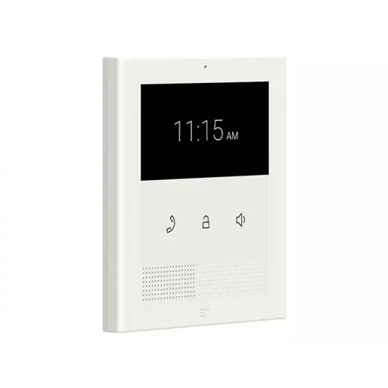 Video domofona iekštelpu bloks 2N Clip 10,9 cm (4,3 collu) LCD, 480×272, skārienjūtīgs, Balts, Gigabit Ethernet, DC/PoE