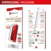 Displex Premium ekrāna aizsargs (pilnais pārklājums, 10H) Apple iPhone 16, Eco montāžas rāmis, pilnais pārklājums