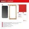 Displex privātuma ekrāna aizsargs (10H) Apple iPhone 16 Plus, Eco montāžas rāmis, privātuma filtrs