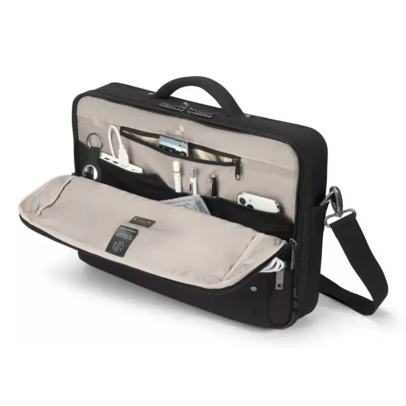 Portfelis DICOTA D32165-RPET 32,8 cm 12,9 collas melns