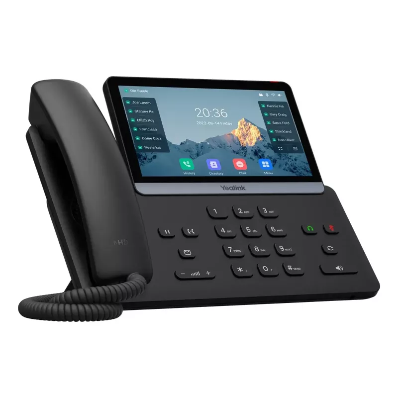IP tālrunis Yealink SIP-T77U 7 collu skārienekrāns, HD audio, SIP galda tālrunis