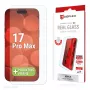 Displex ekrāna aizsargstikls (10H) Apple iPhone 17/17 Pro, Eko montāžas rāmis, izturīgs pret skrāpējumiem