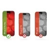 Displex ekrāna aizsargstikls (10H) Apple iPhone 17/17 Pro, Eko montāžas rāmis, izturīgs pret skrāpējumiem