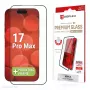 Displex Premium ekrāna aizsargs (Full Cover, 10H) Apple iPhone 17 Pro Max, Eco stiprinājuma rāmis, pilns pārklājums