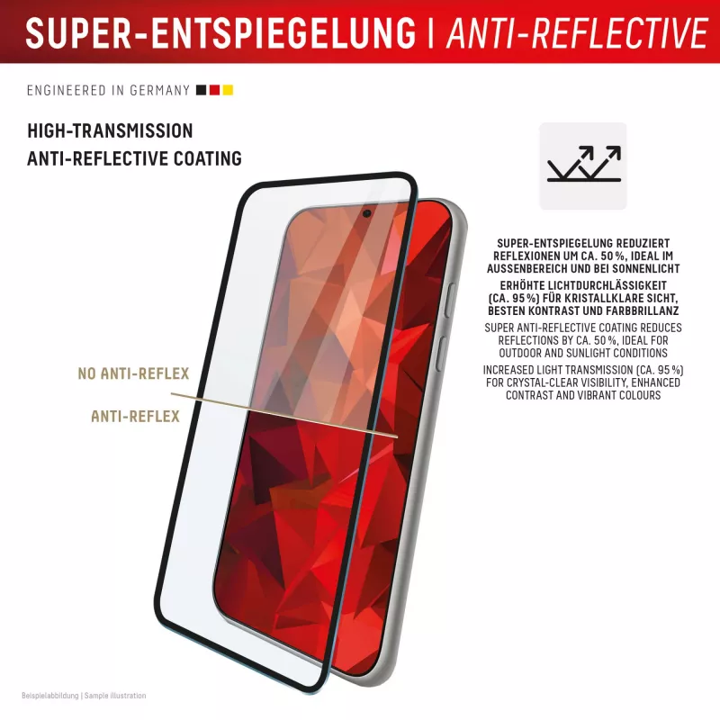Displex Premium ekrāna aizsargs (Full Cover, 10H) Apple iPhone 17 Pro Max, Eco stiprinājuma rāmis, pilns pārklājums