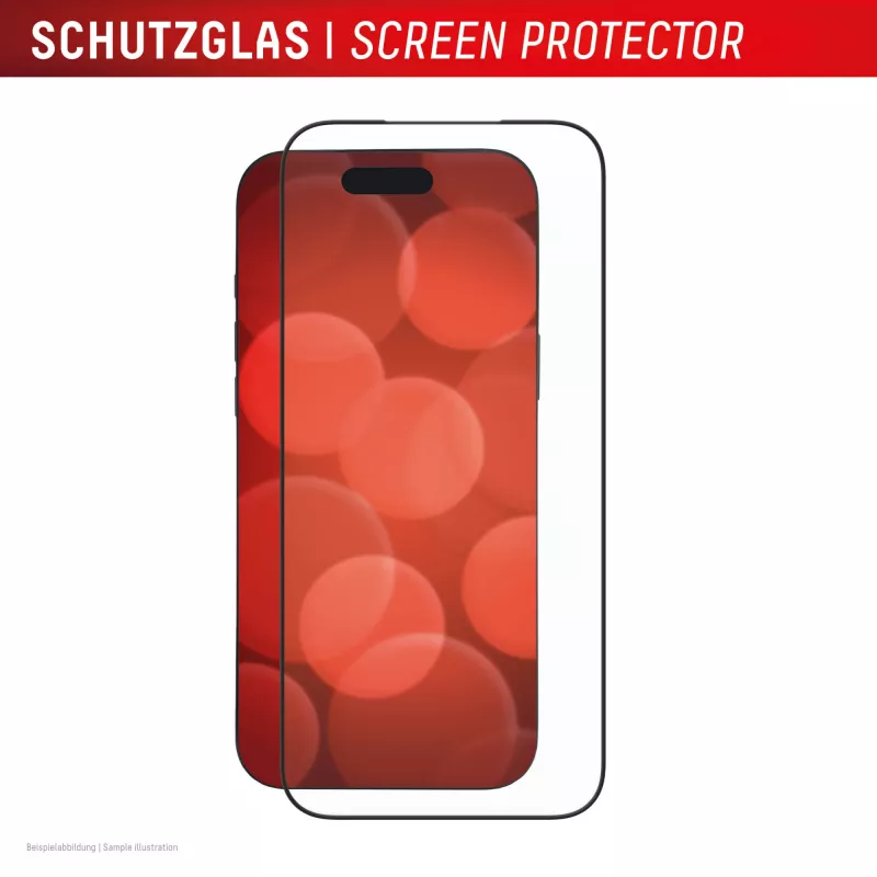 Displex Premium ekrāna aizsargs (Full Cover, 10H) Apple iPhone 17 Pro Max, Eco stiprinājuma rāmis, pilns pārklājums