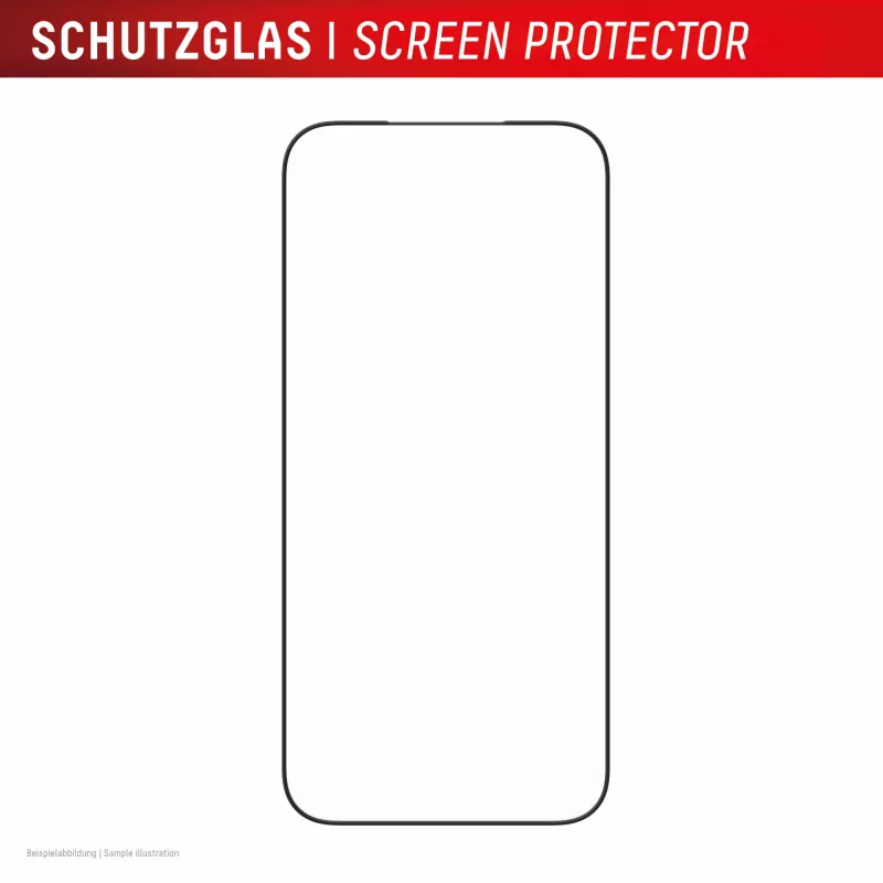 Displex Premium ekrāna aizsargs (Full Cover, 10H) Apple iPhone 17 Pro Max, Eco stiprinājuma rāmis, pilns pārklājums