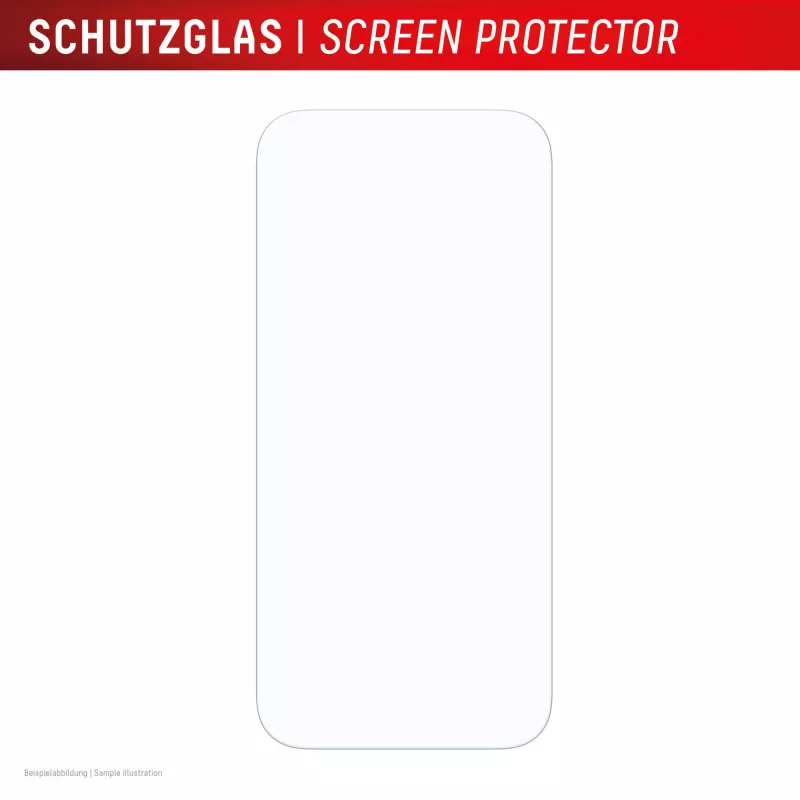 Displex ekrāna aizsargs + maciņš Apple iPhone 17 Pro, Eco montāžas rāmis, izturīgs pret skrāpējumiem