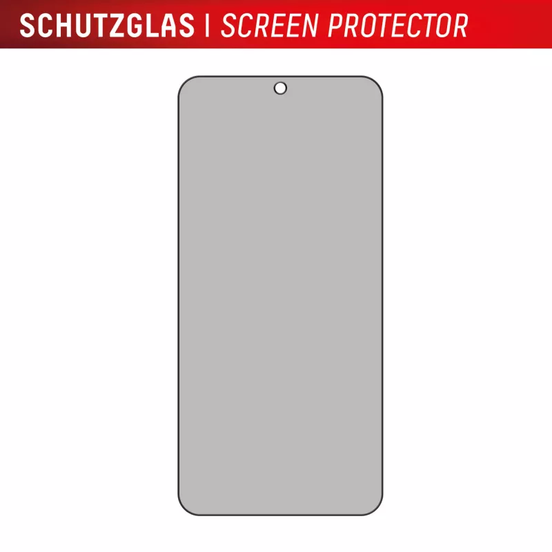 Displex Privātuma ekrāna aizsargs (10H) Samsung Galaxy S24/S25, Eco montāžas rāmis, privātuma filtrs