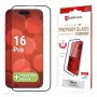 Displex Premium Anti-Reflex ekrāna aizsargs (pretatstarojošs pilna pārklājuma, 10H) Apple iPhone 16 Pro, Eco montāžas rāmis, pilns pārklājums