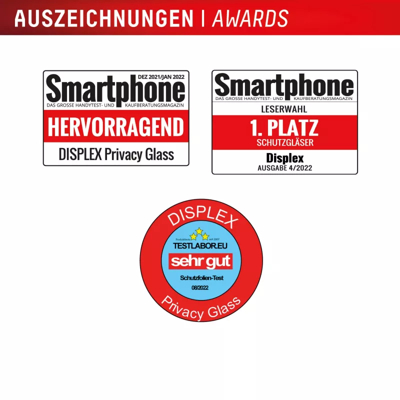 Displex privātuma ekrāna aizsargs (10H) Apple iPhone 16 Pro Max, Eco montāžas rāmis, privātuma filtrs
