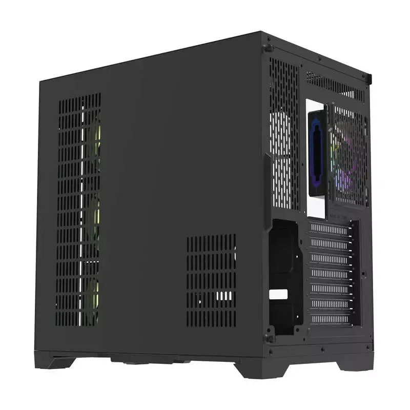 Datora korpuss Darkflash FT418 PRO, ATX, Melns
