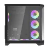 Datora korpuss Darkflash FT418 PRO, ATX, Melns
