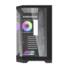 Datora korpuss Darkflash FT418 PRO, ATX, Melns