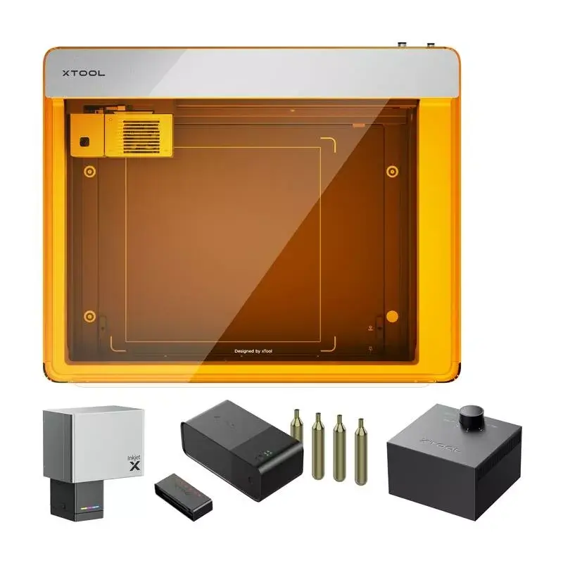 Lāzergravēšanas iekārta xTool M1 Ultra 20W Deluxe komplekts — 20W lāzers, galddatora gravētājs/griezējs
