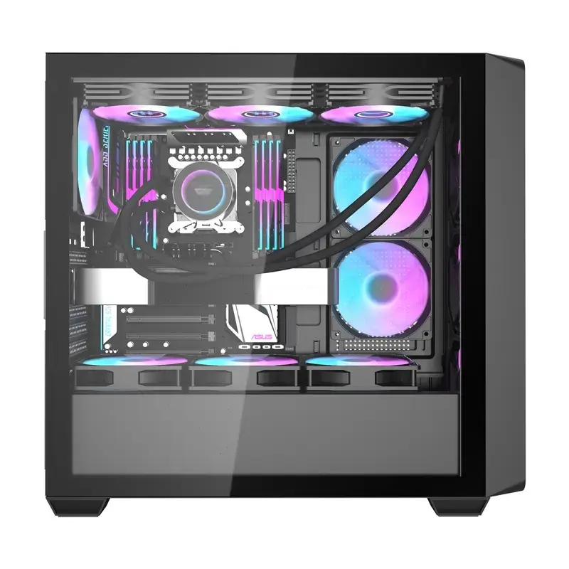 Datora korpuss Darkflash DS900WD ATX melns