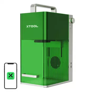 Lāzera gravēšanas un griešanas iekārta xTool F1 deluxe komplekts — 2-in-1 gravēšanas un griešanas sistēma