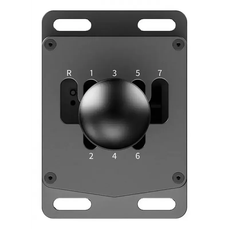 MOZA Racing HGP RS039 H pārnesumu pārslēgs, 7 pārnesumi, vadu, alumīnija, melns