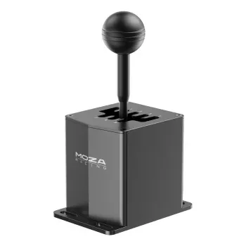 MOZA Racing HGP RS039 H pārnesumu pārslēgs, 7 pārnesumi, vadu, alumīnija, melns