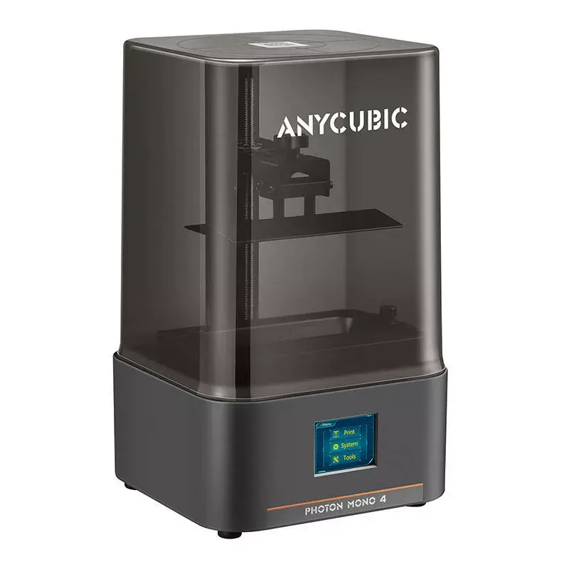 Sveķu 3D printeris AnyCubic Photon Mono 4 PM40BK0A-O — 4K monohroms LCD, galda