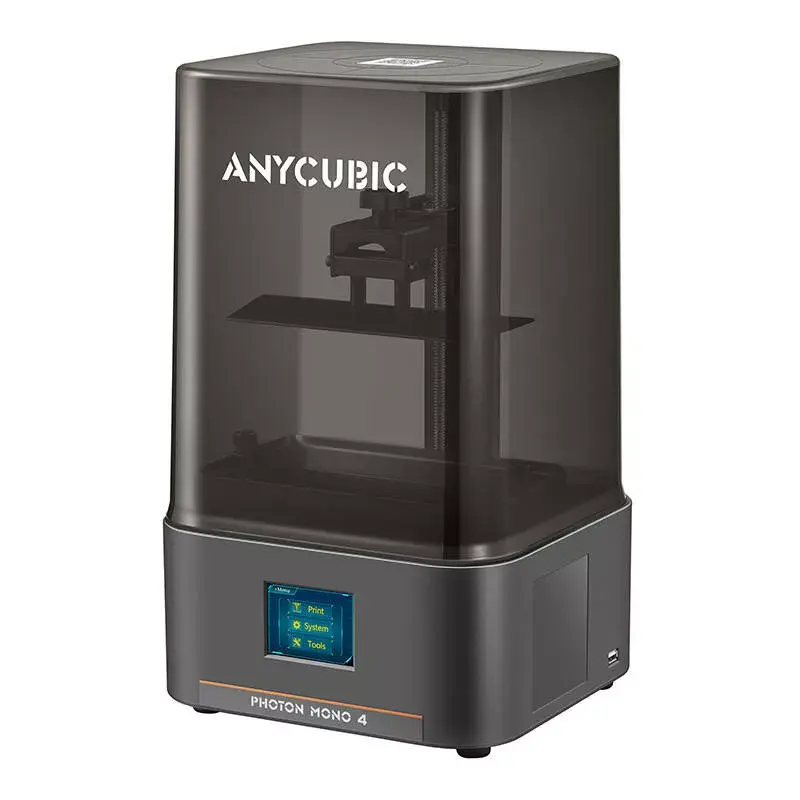 Sveķu 3D printeris AnyCubic Photon Mono 4 PM40BK0A-O — 4K monohroms LCD, galda