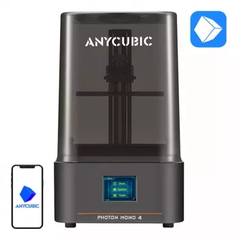 Sveķu 3D printeris AnyCubic Photon Mono 4 PM40BK0A-O — 4K monohroms LCD, galda