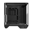 PC korpuss Darkflash DY470 Full Tower — melns, SPCC, atbalsta ITX/ATX, 3,5 collu/2,5 collu HDD, 1x aizmugurējais 120 mm, 120 mm sānu ventilatori