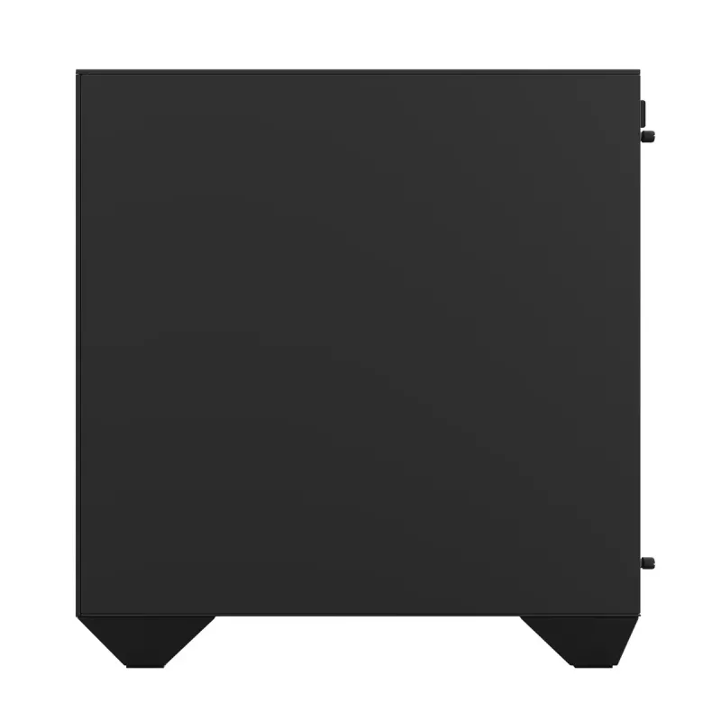 PC korpuss Darkflash DY470 Full Tower — melns, SPCC, atbalsta ITX/ATX, 3,5 collu/2,5 collu HDD, 1x aizmugurējais 120 mm, 120 mm sānu ventilatori
