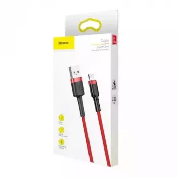 Lightning kabelis Baseus CALKLF-A09 0.5 m Sarkans