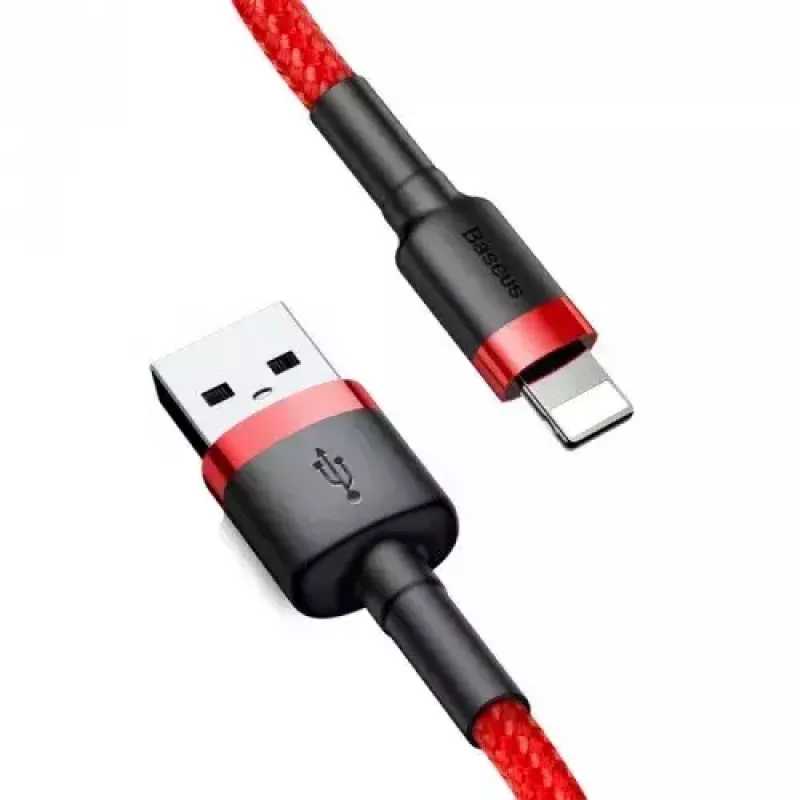 Lightning kabelis Baseus CALKLF-A09 0.5 m Sarkans