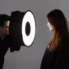 Softbox difuzors Puluz PU5145 45 cm apaļš viegls fotogrāfijas apgaismojumam