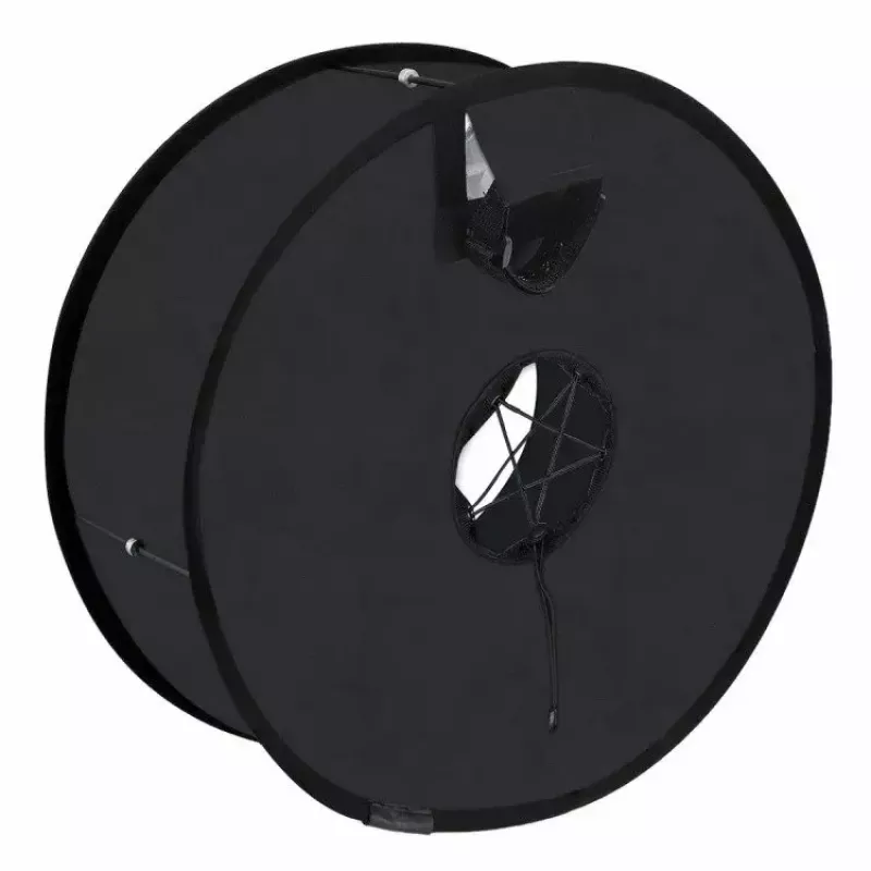 Softbox difuzors Puluz PU5145 45 cm apaļš viegls fotogrāfijas apgaismojumam